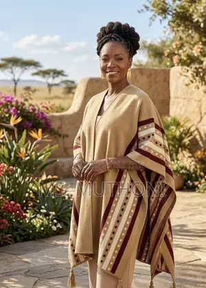 The Serengeti Sunset Wrap Shawl