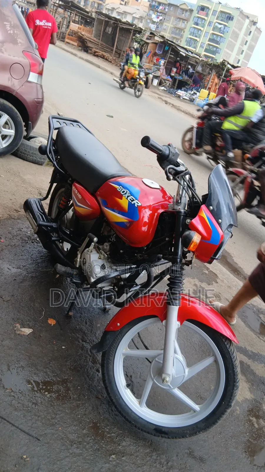 Bajaj Boxer 125 2024 Red
