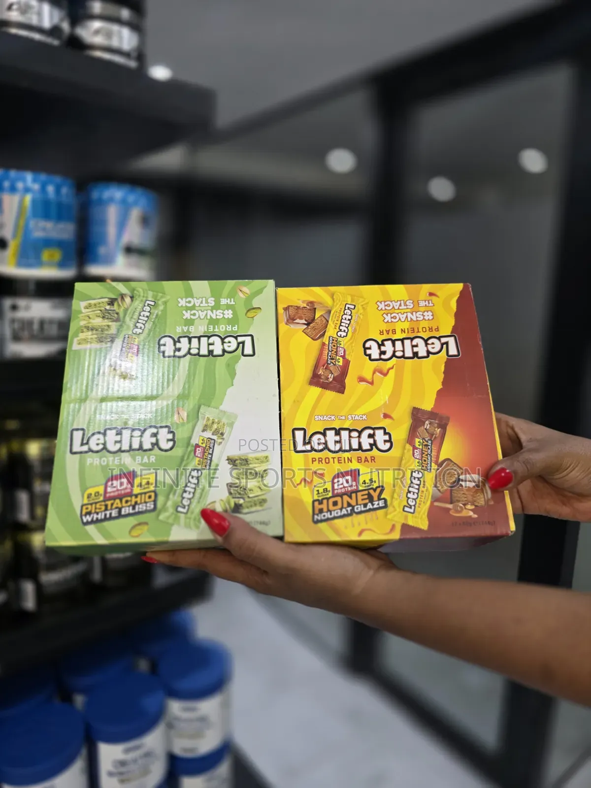 Let Lift Protein Bars
