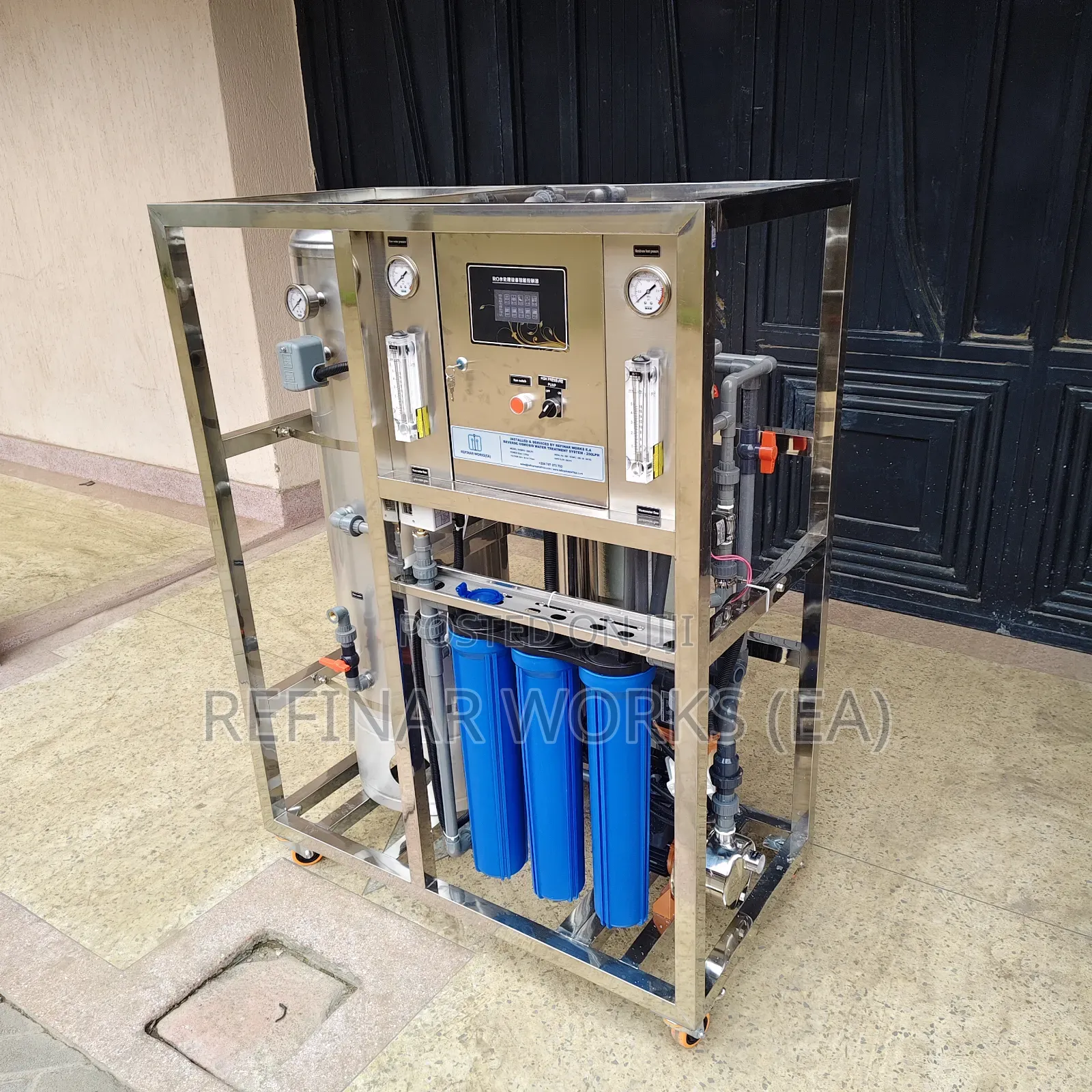 250 Litres Per Hour Industrial RO Water Treatment Machine
