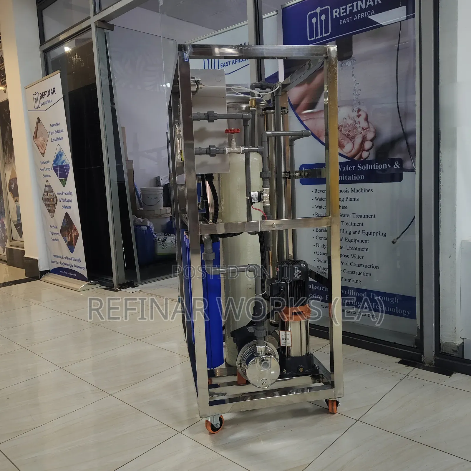 Drinking Water Purification Plant for 200 to 500 Staff