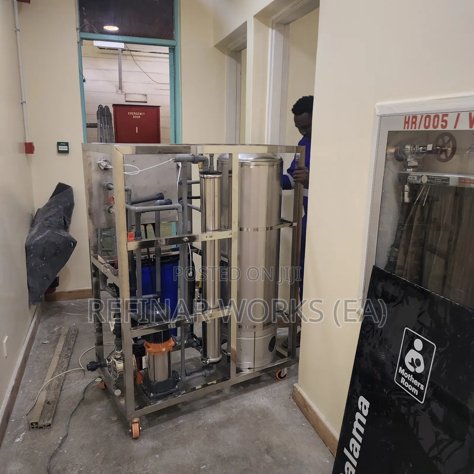 Drinking Water Purification Plant for 200 to 500 Staff