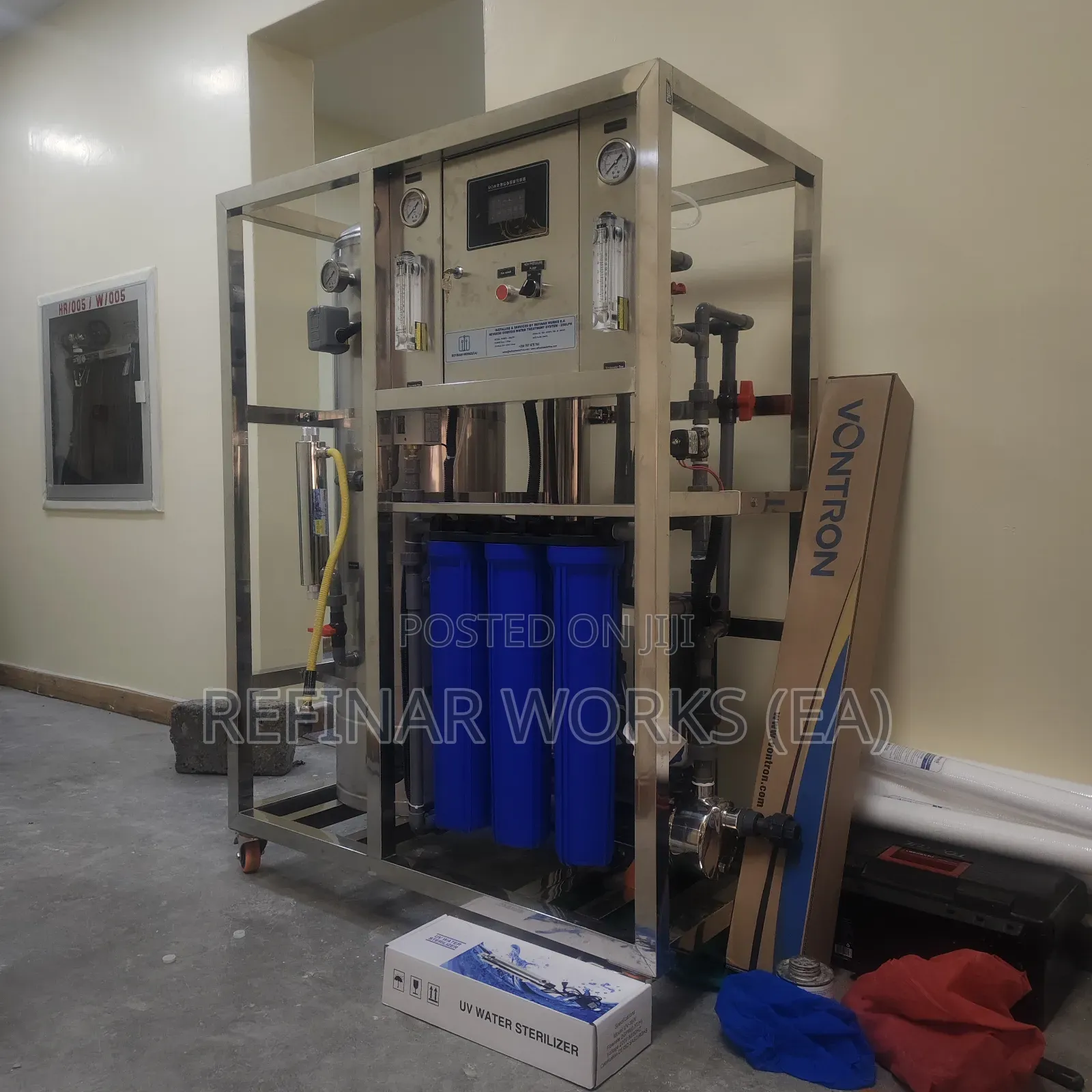 Commercial Borehole Water Purifier With RO Suitable for Company Staff