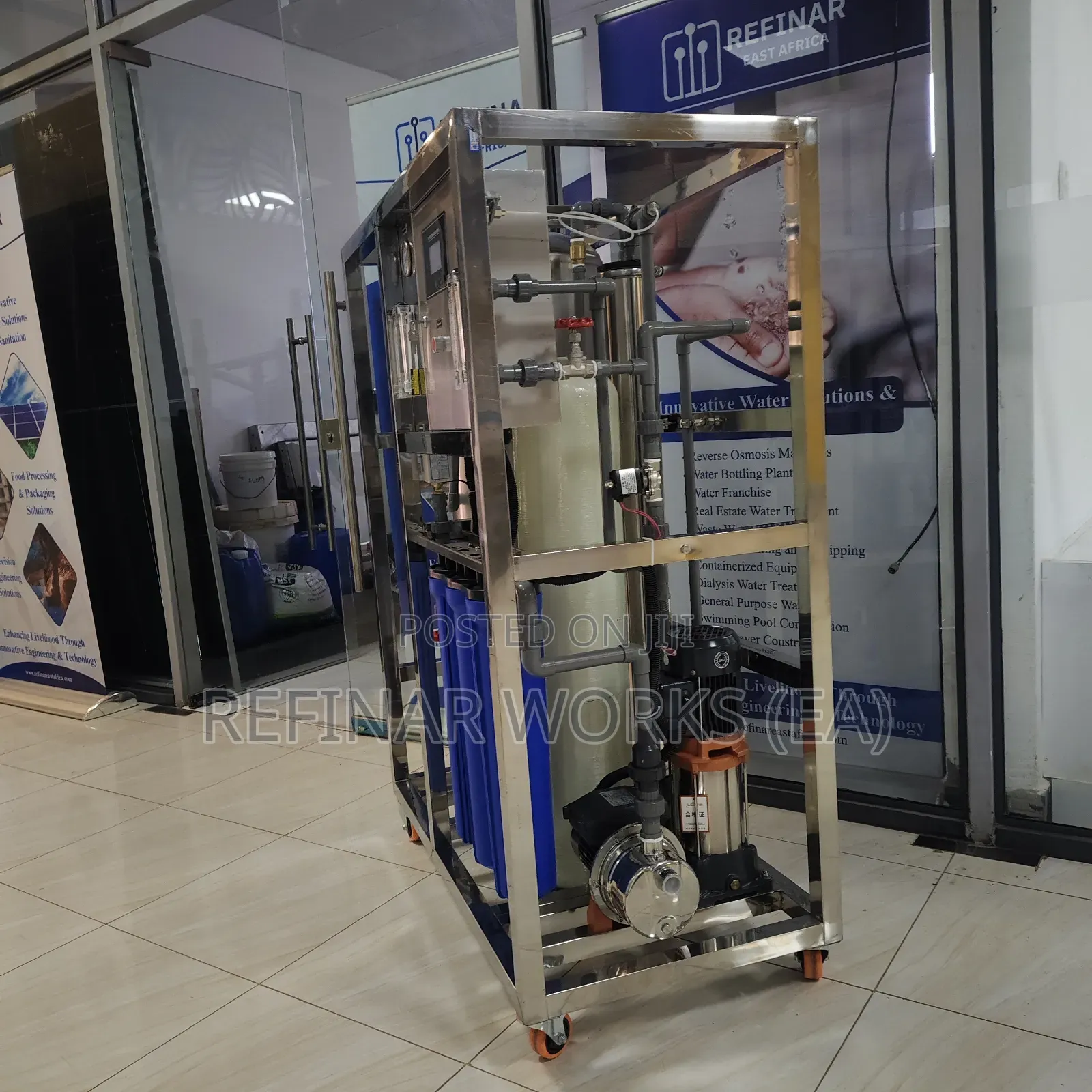 Commercial Borehole Water Purifier With RO Suitable for Company Staff