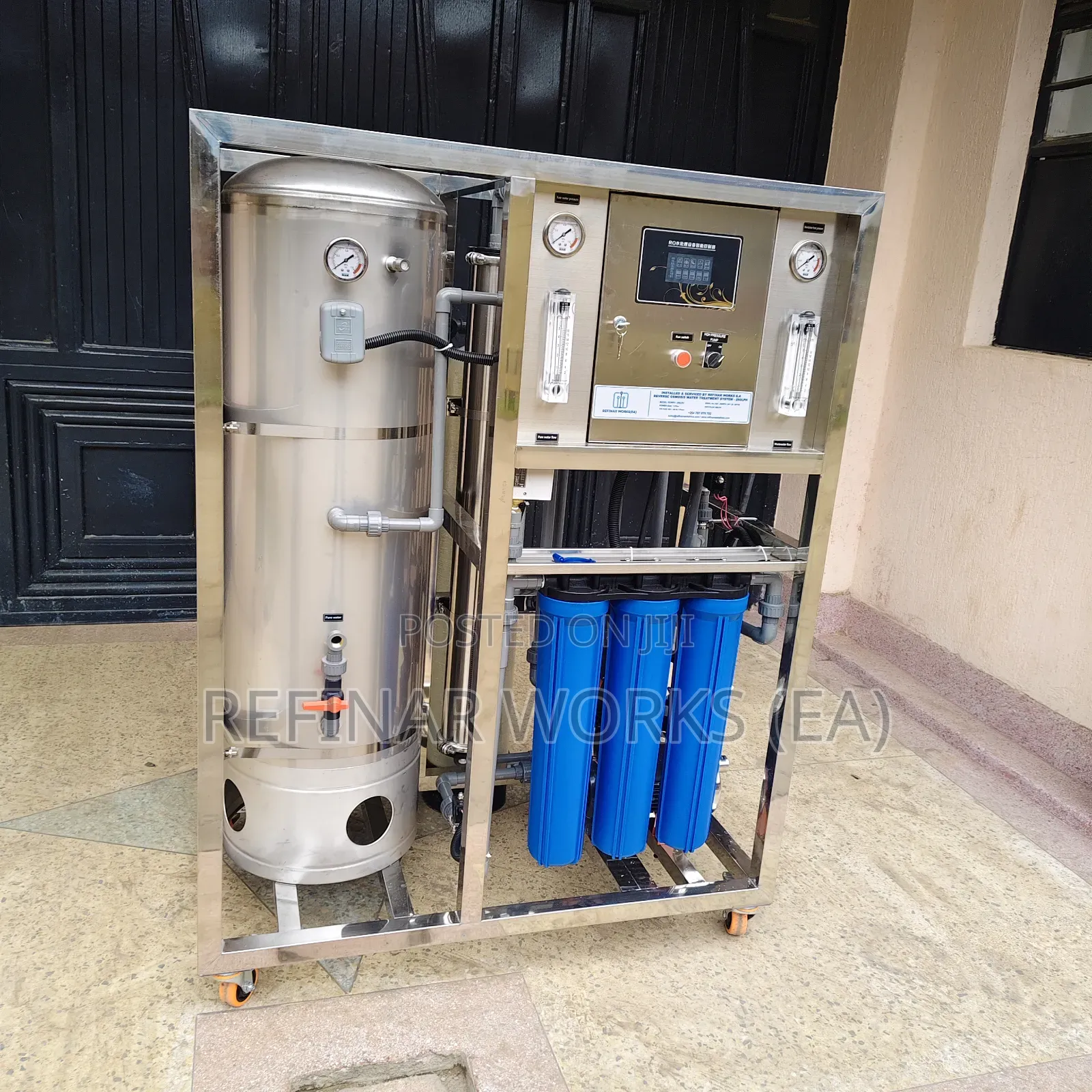 Commercial Borehole Water Purifier With RO Suitable for Company Staff