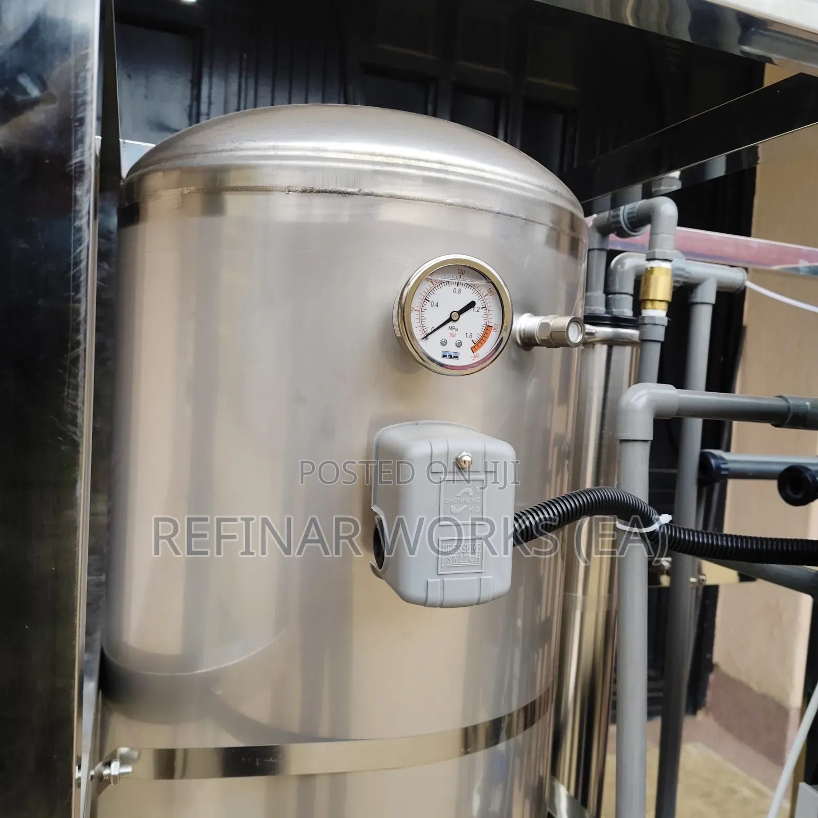 High-Capacity Staff Drinking Water Purification System