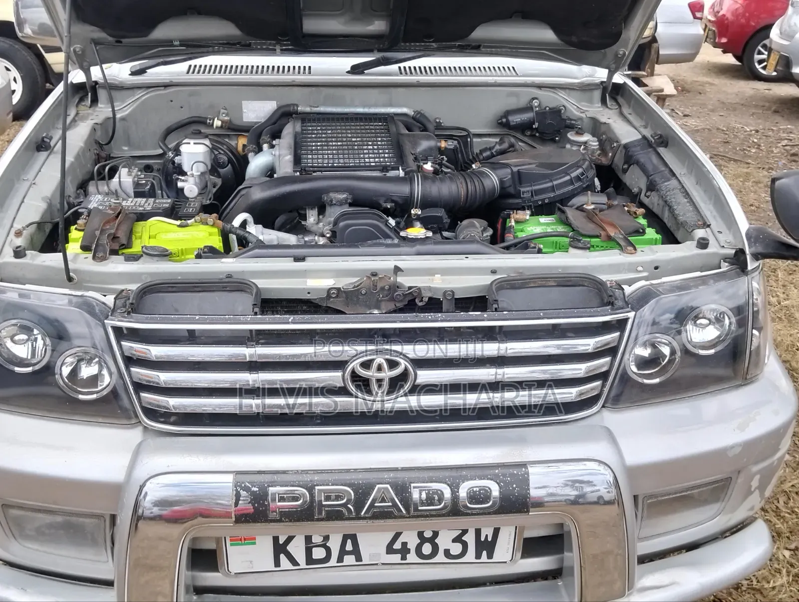Toyota Land Cruiser Prado 2000 Silver