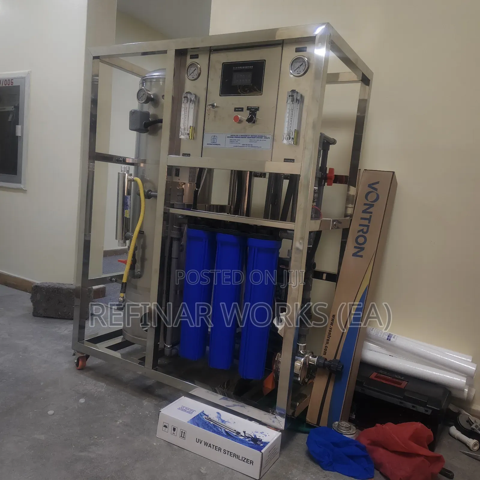 Salty Water Purify Store and Dispenser for Homes, Companies Sites