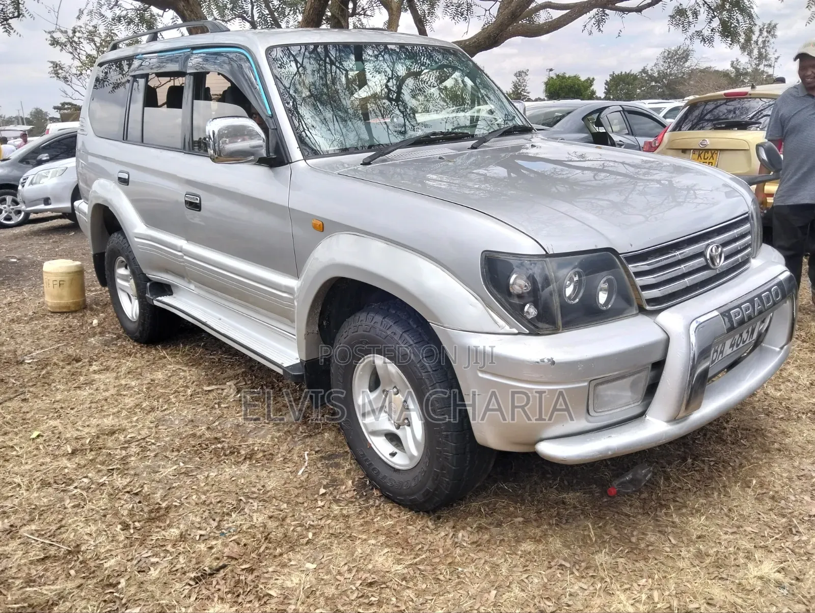 Toyota Land Cruiser Prado 2000 Silver