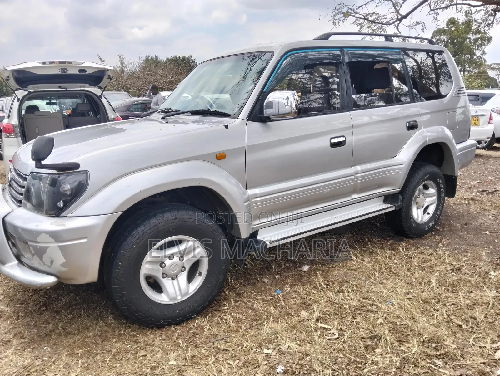Toyota Land Cruiser Prado 2000 Silver