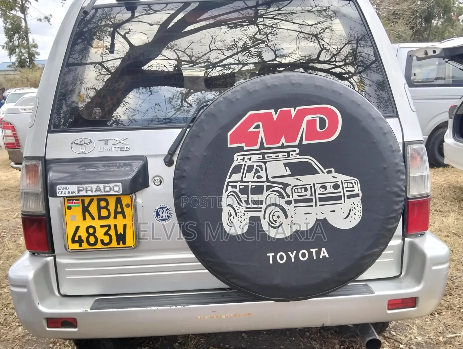 Toyota Land Cruiser Prado 2000 Silver