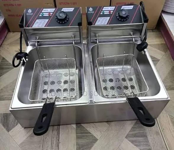 Macro Double Electric Deep Fryer -12 Litres