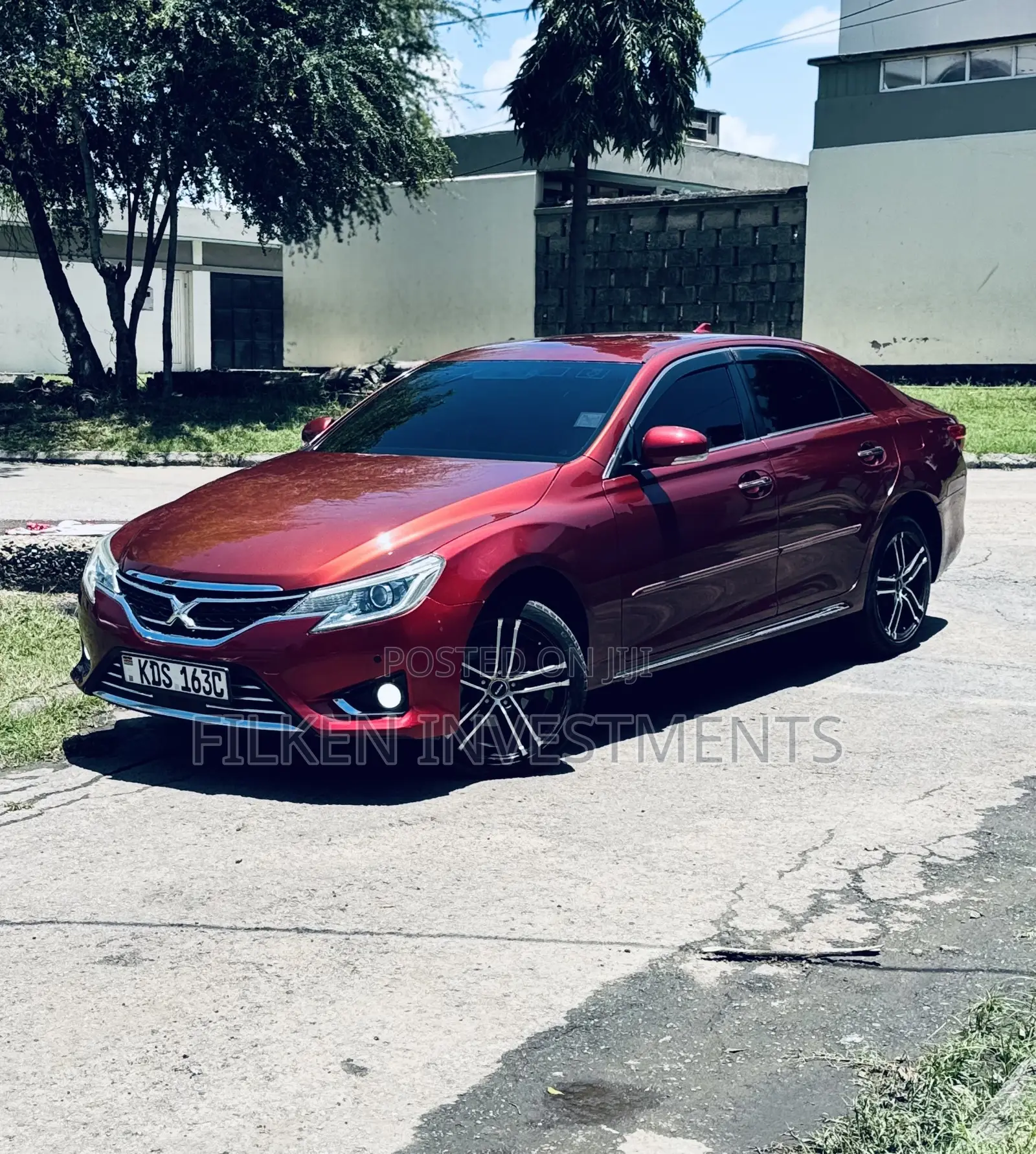 Toyota Mark X 2.5 RWD 2016 Burgundy