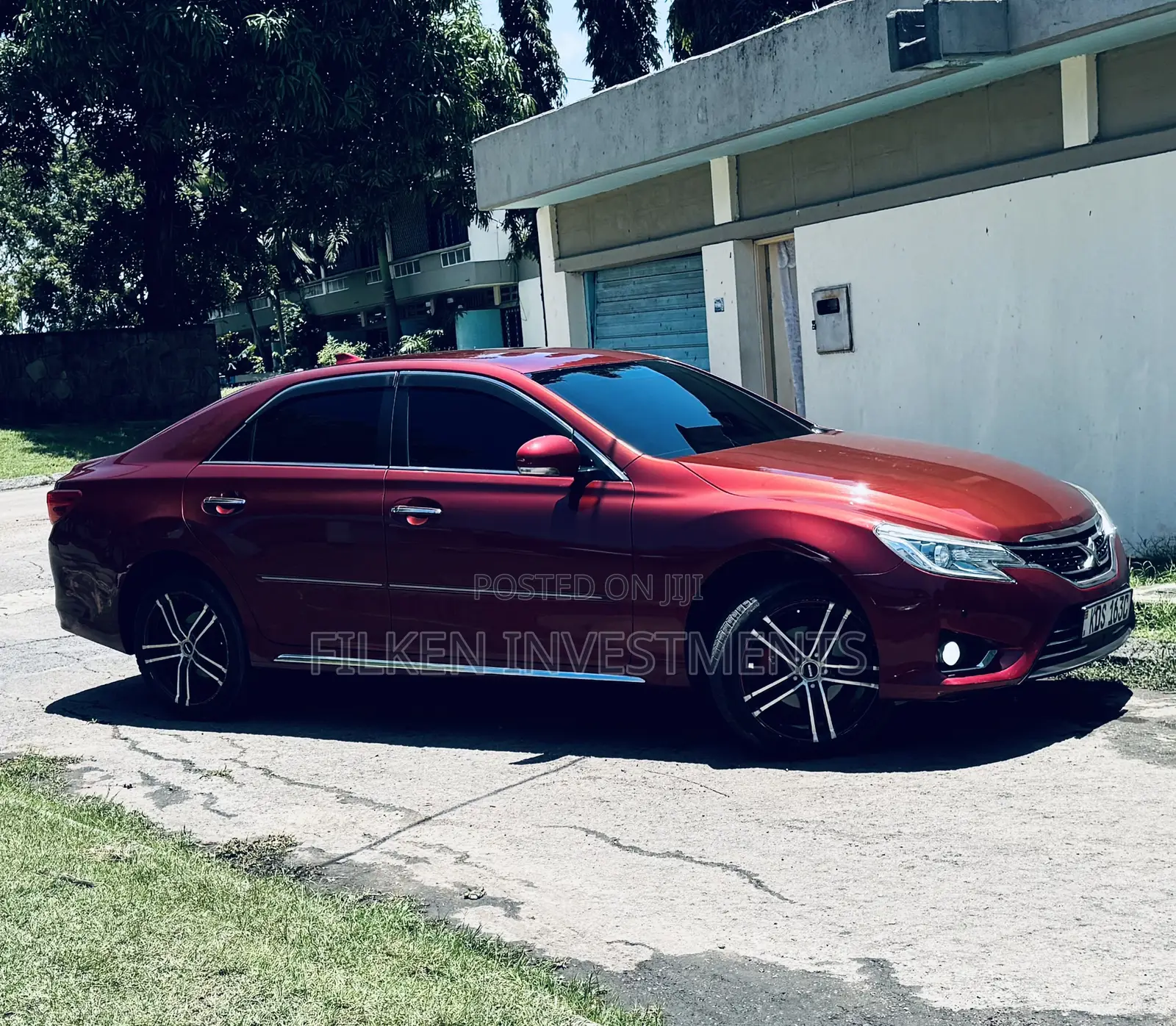 Toyota Mark X 2.5 RWD 2016 Burgundy
