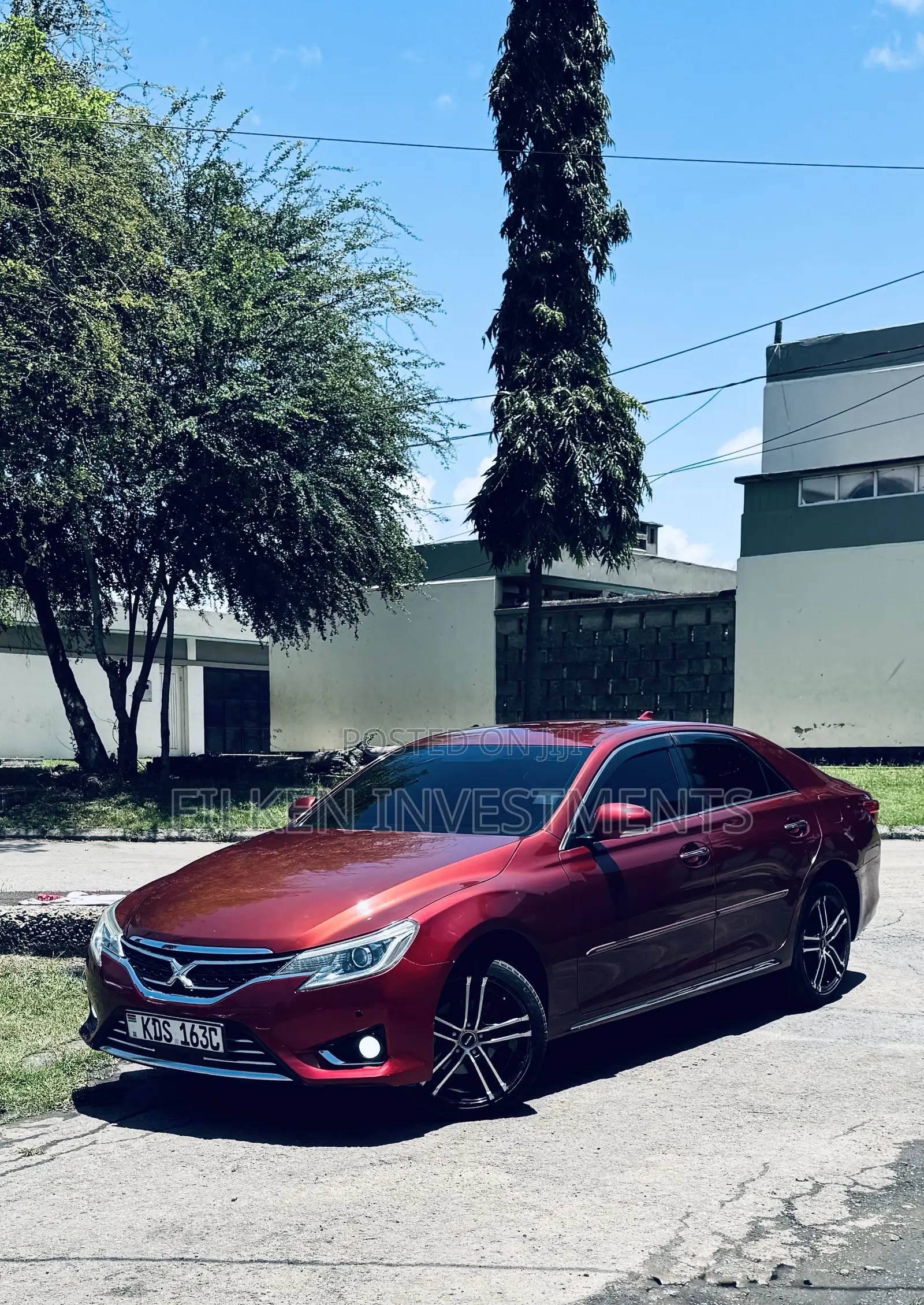 Toyota Mark X 2.5 RWD 2016 Burgundy