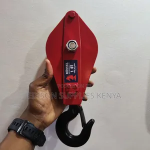 Pulley Cable System Hoist 0.5T 1 Tonne Lift Hook Snatch Block Hanger