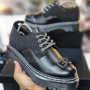 Dr Martens X Gucci Patent Leather Shoes
