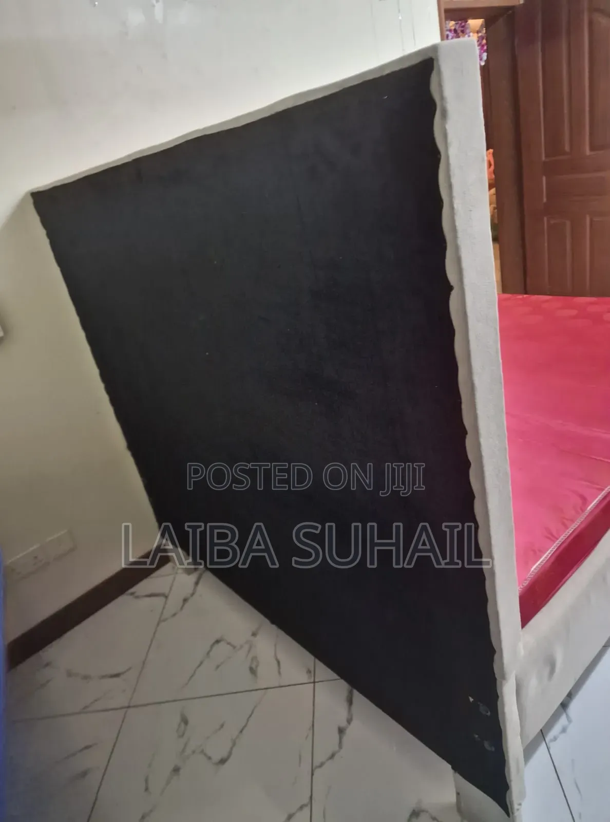 Modern Upholstered Velvet Bed Frame With Sunburst High Headboard