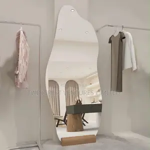 120by40 Unbreakable Flexible Dolphin Shape Acrylic Mirror