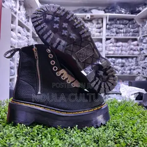 Dr. Martens 1460 Bex Smooth Leather Platform Boots