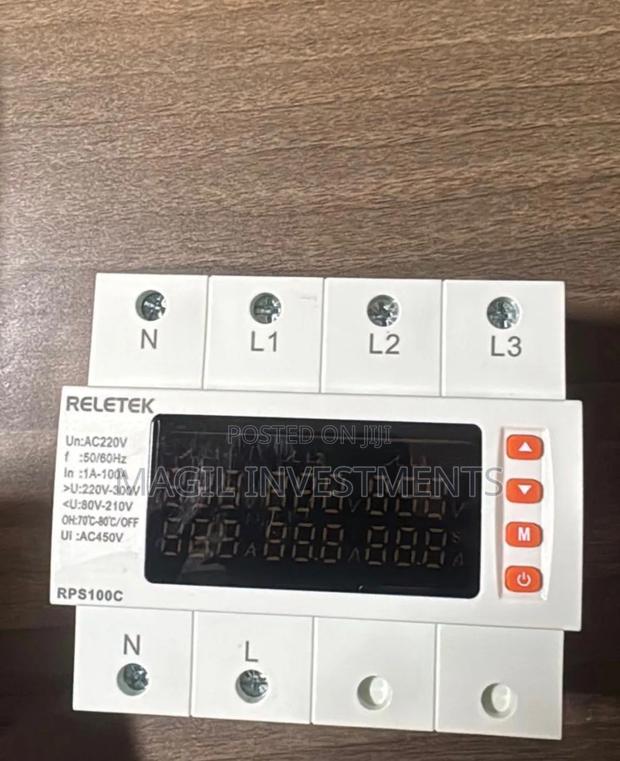 Digital 3phase Voltage Protector