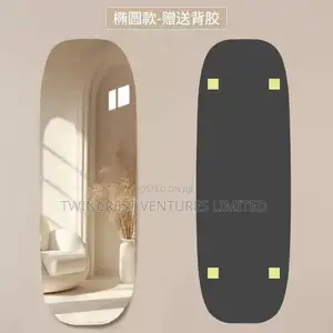 Flexible Capsule Shaped Acrylic Mirror