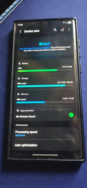 Samsung Galaxy S22 Ultra 5G 256 GB Black