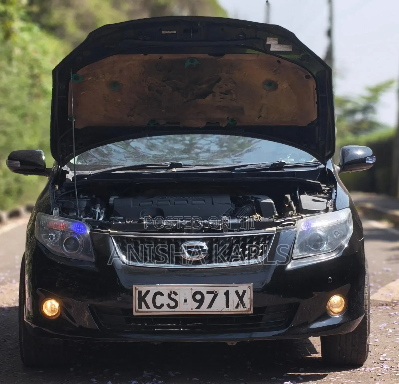 Toyota Corolla Fielder 2011 Black