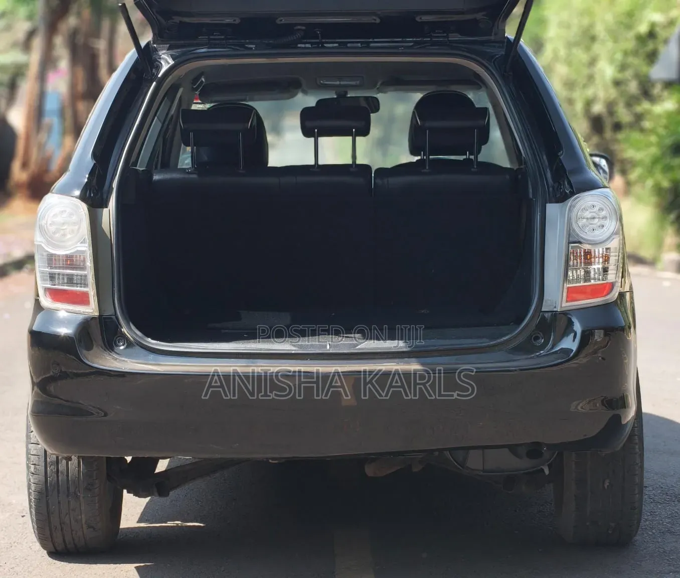 Toyota Corolla Fielder 2011 Black