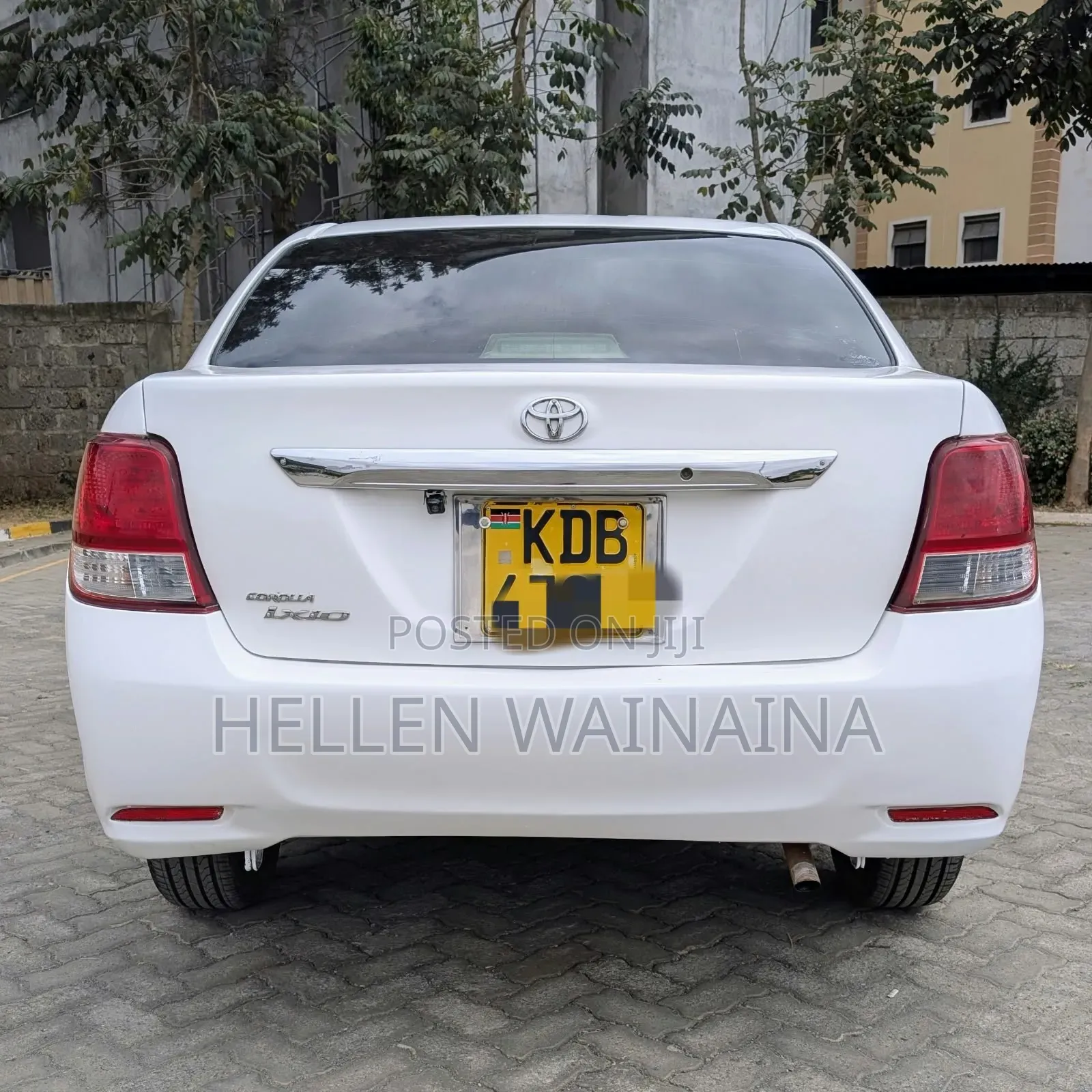 Toyota Axio 2014 White
