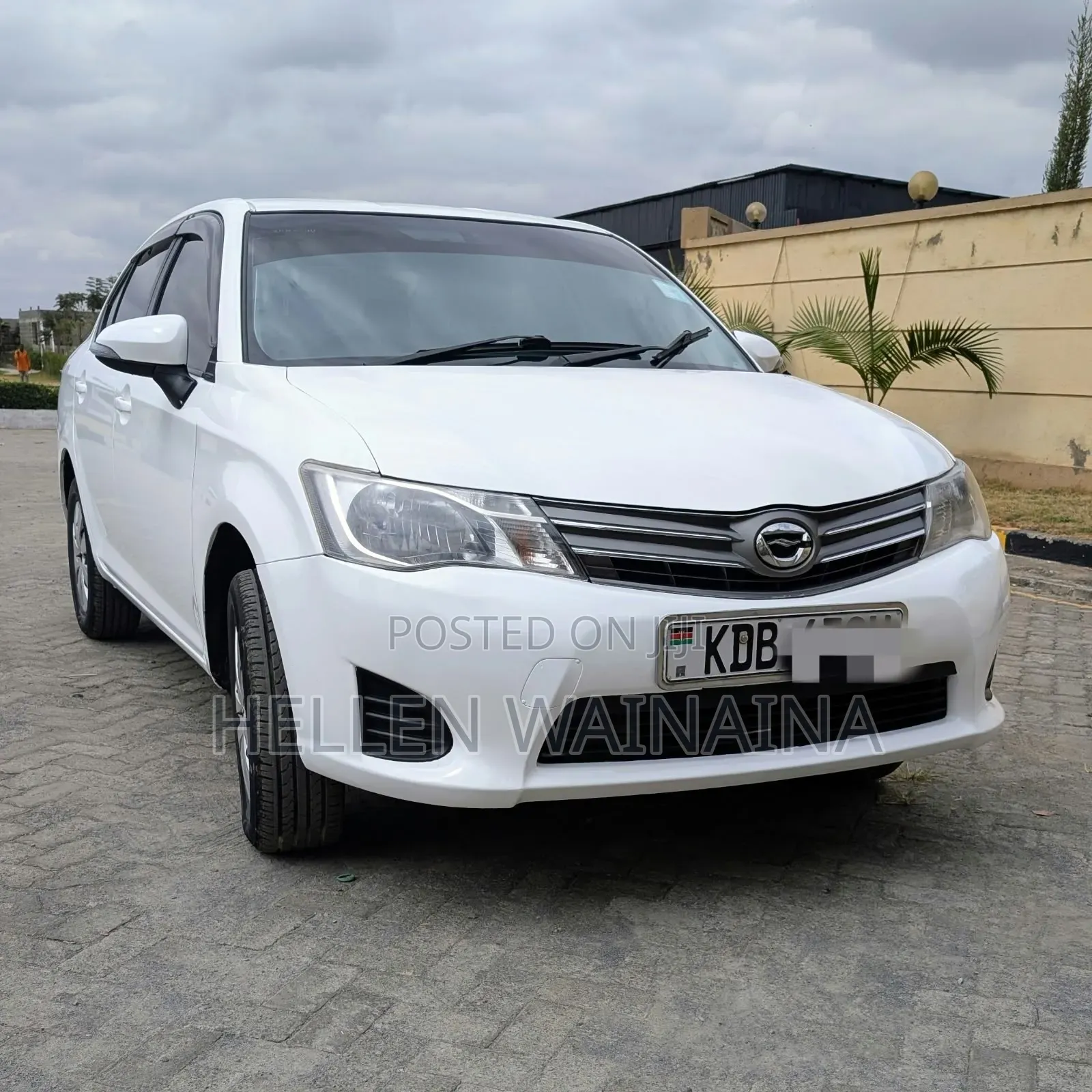 Toyota Axio 2014 White