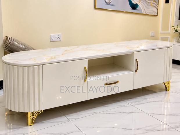 TV Stand Cream Color