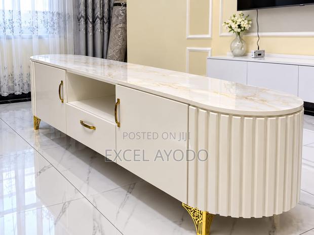 TV Stand Cream Color - thumbnail 3