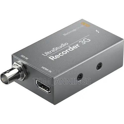 Blackmagic Recorder, Get Your Video Signal Into Computer.