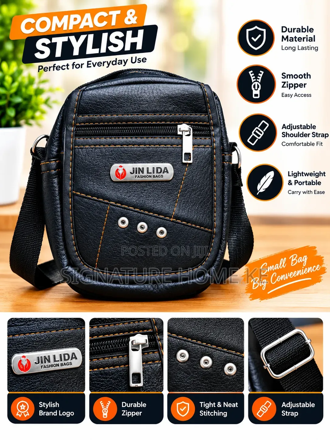 Unisex Side Bag