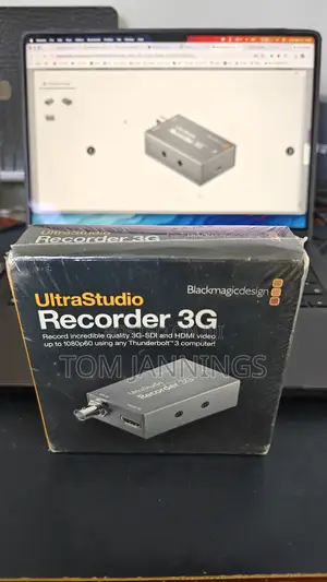 Blackmagic Recorder, Get Your Video Signal Into Computer.