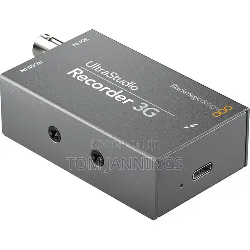 Blackmagic Recorder, Get Your Video Signal Into Computer.