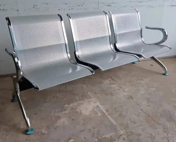3 Seater Link Chairs - thumbnail 2