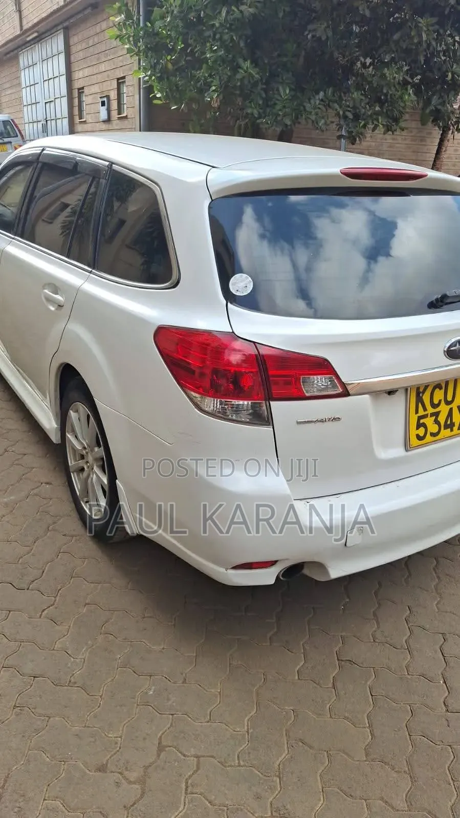 Subaru Legacy 2012 Silver