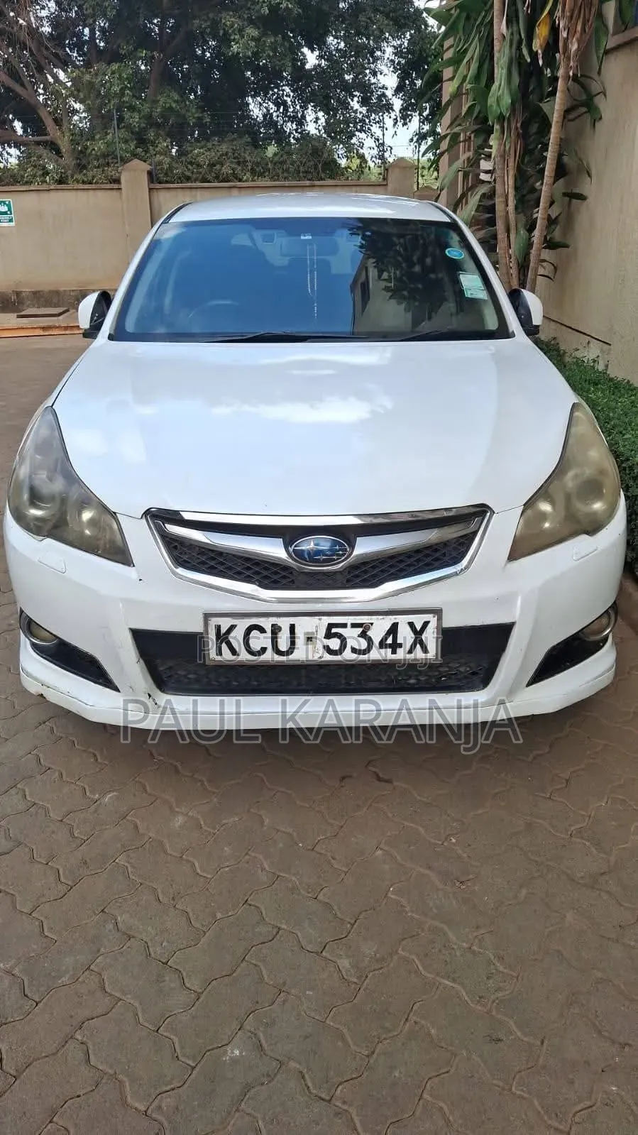 Subaru Legacy 2012 Silver