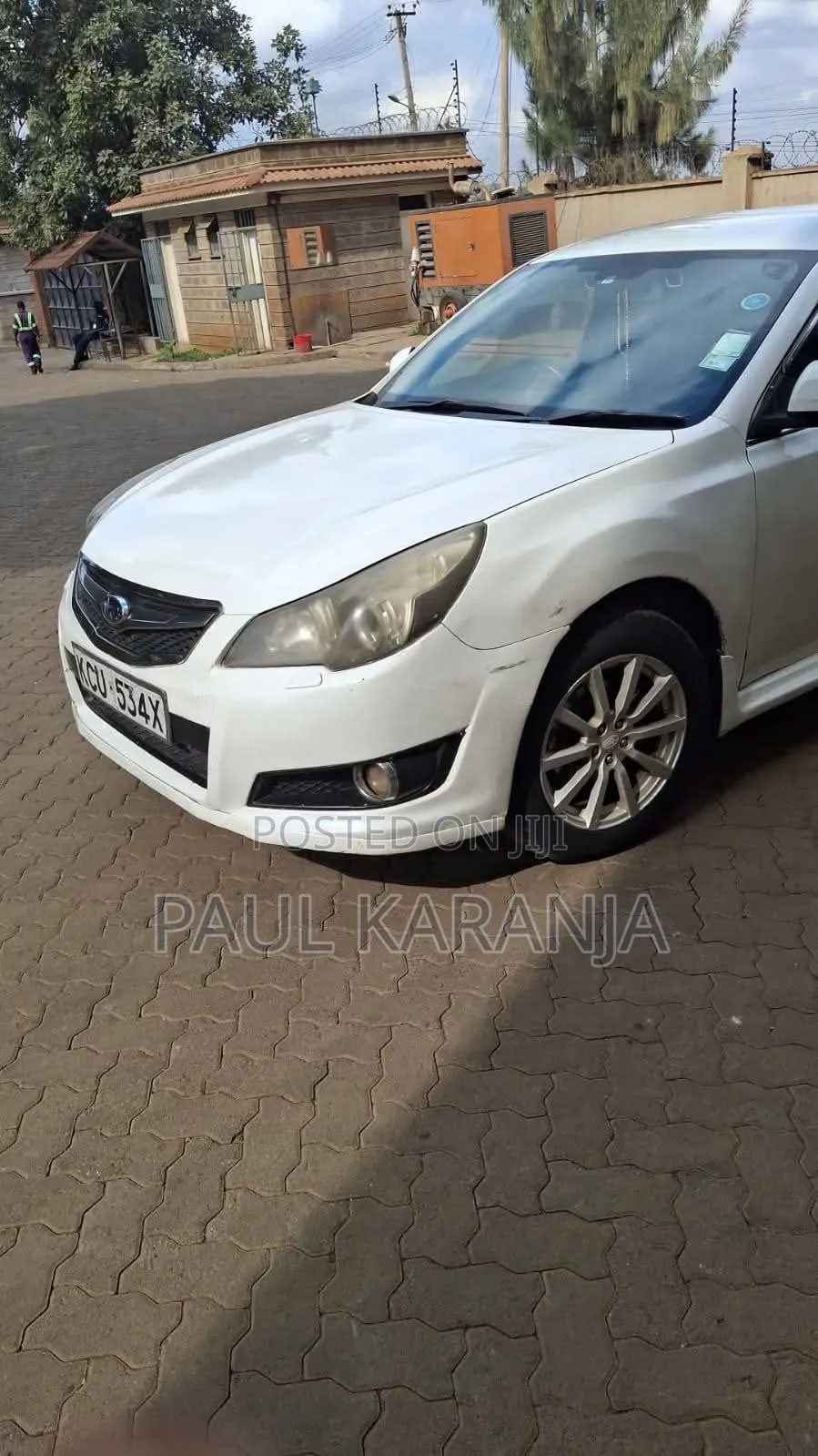 Subaru Legacy 2012 Silver