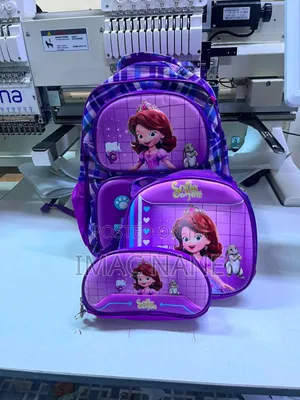 3-in-1 Cartoon School Bag for Kids