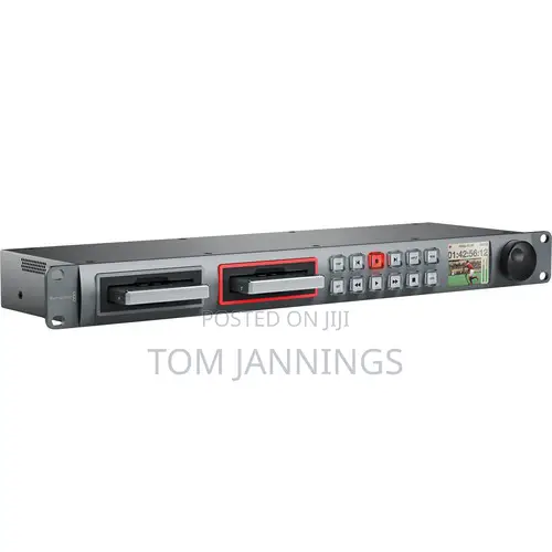 Blackmagic HyperDeck Studio 2 SSD Video Recorder