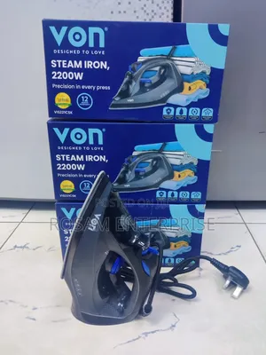 Von Steam Iron Black 2200W
