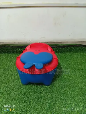 Ergonomic Bunny-Eared Toddler Potty Training Chair With Lid
