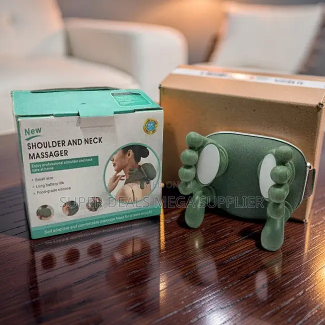 Adjustable Portable Electric Neck and Shoulder Pulse Massager