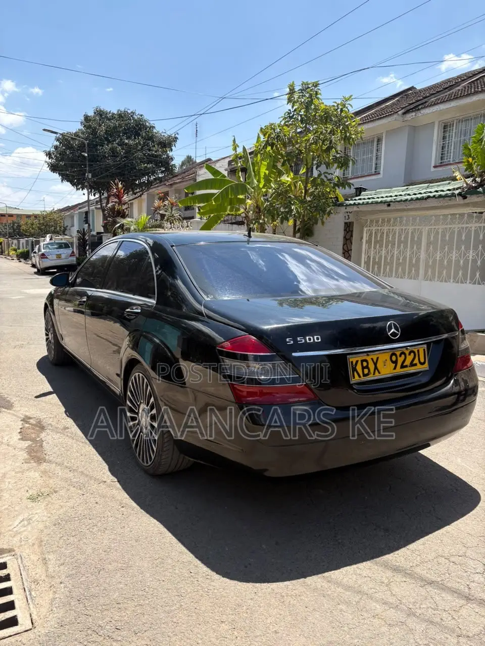 Mercedes-Benz S-Class S 550 2008 Black