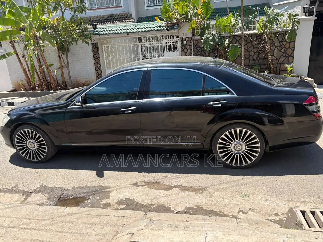 Mercedes-Benz S-Class S 550 2008 Black