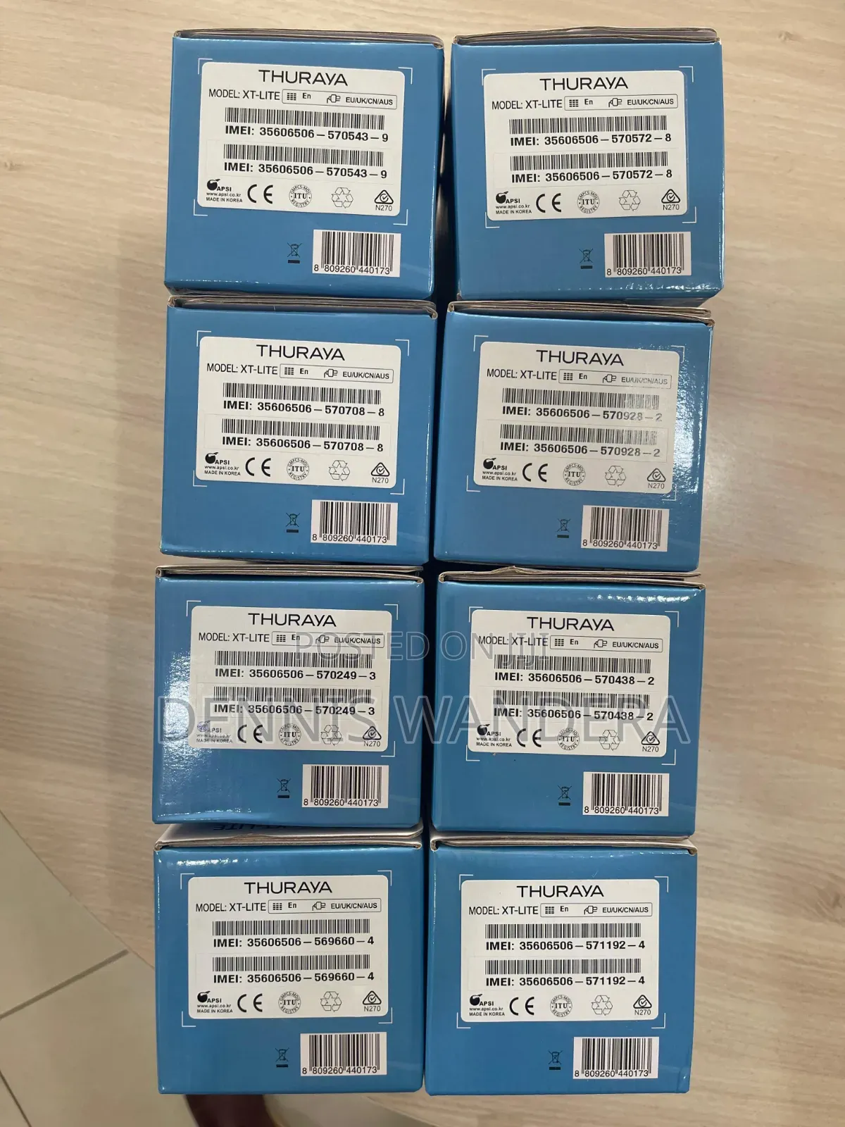 New Thuraya XT Lite 4 GB Green