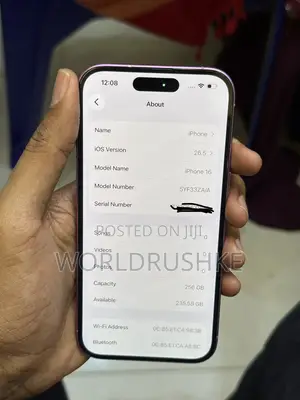 Apple iPhone 16 256 GB Pink
